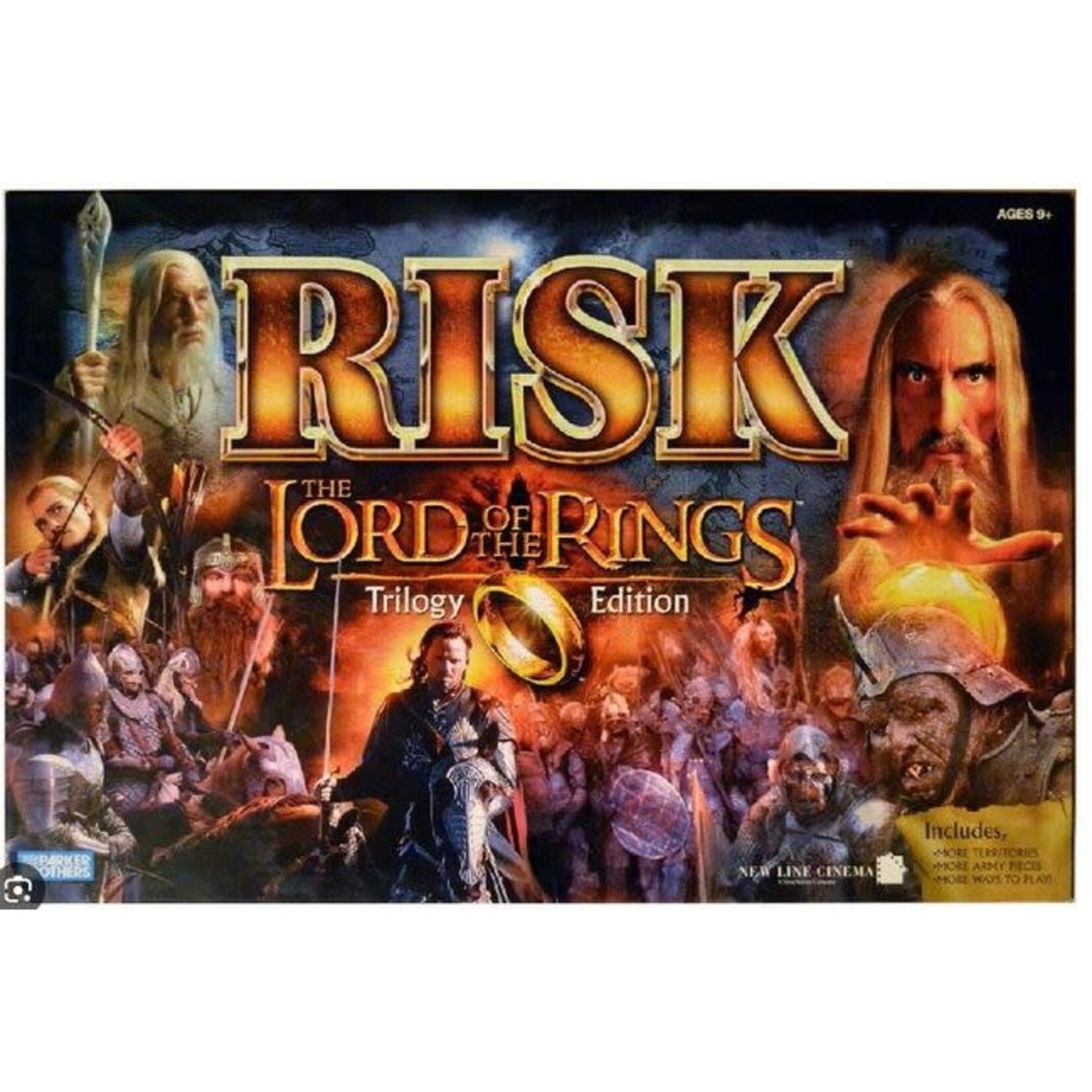 #10145 Risk: Lord of the Rings Edition Dragon cache Used Game