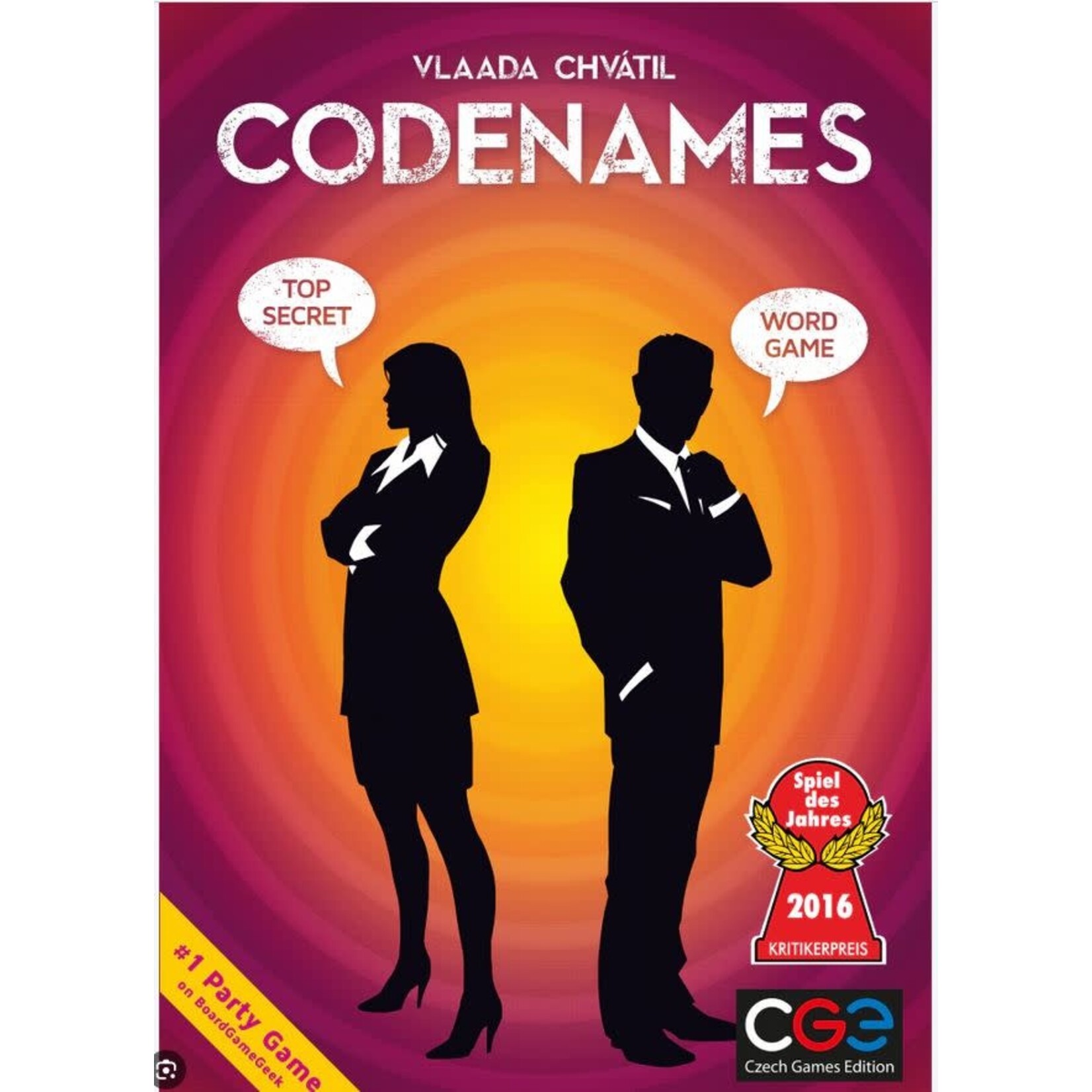 #10144 Codenames Dragon Cache Used Game