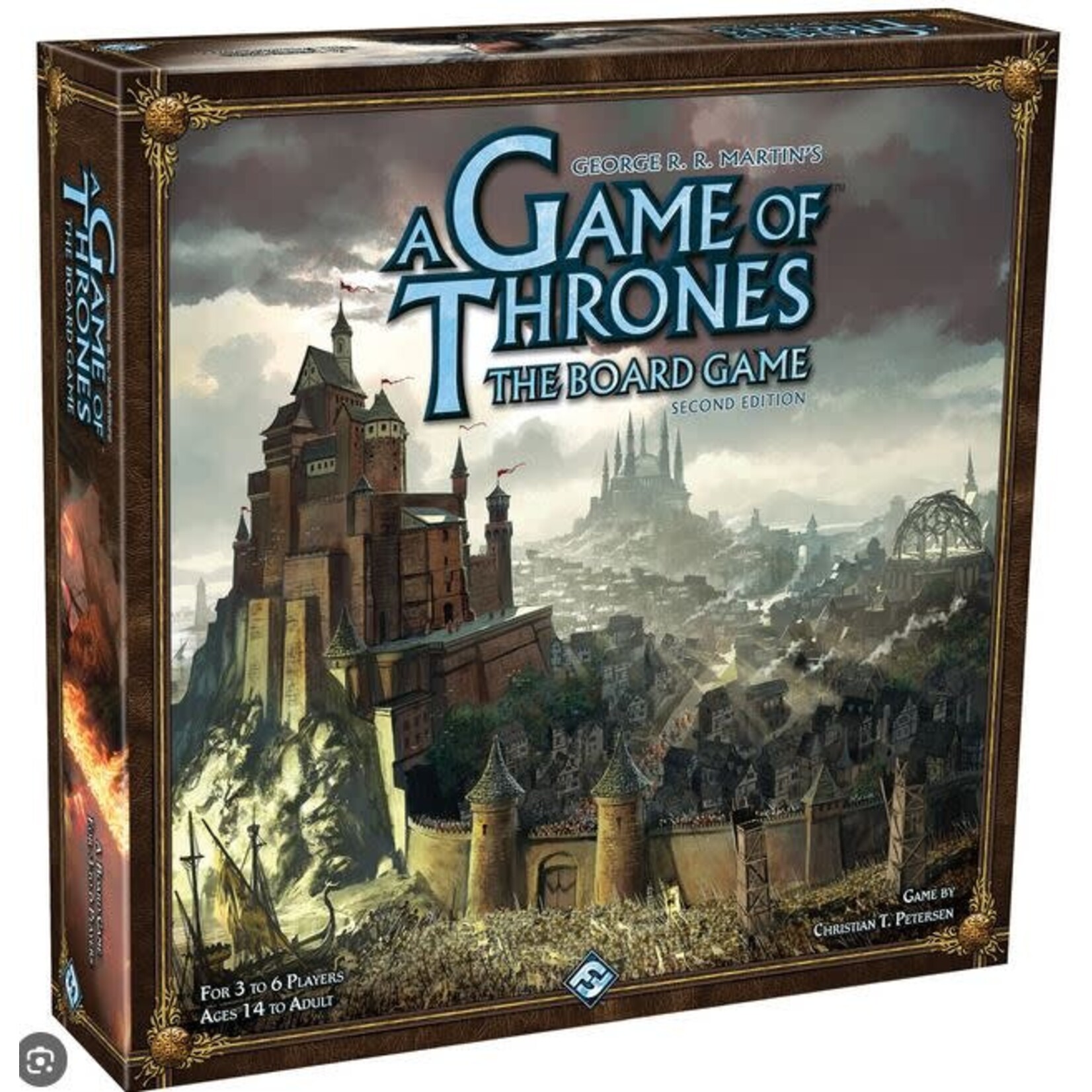#10133 A Game of Thornes (2nd Edition) Dragon Cache USed Game
