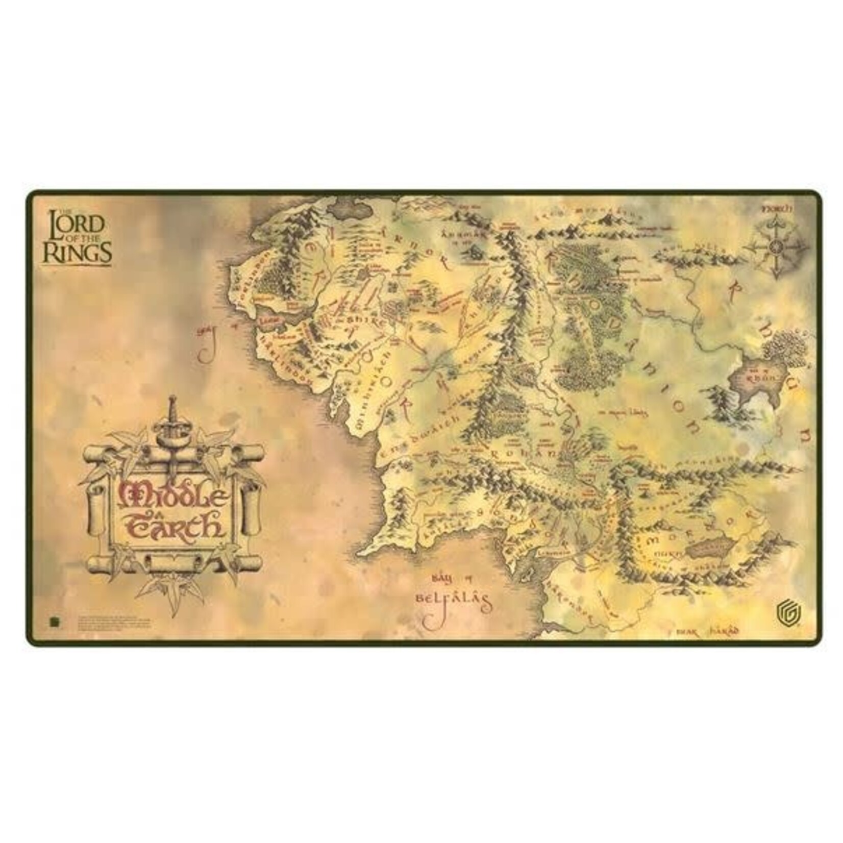 Playmat: Lord of the Rings: Places of Middle Earth