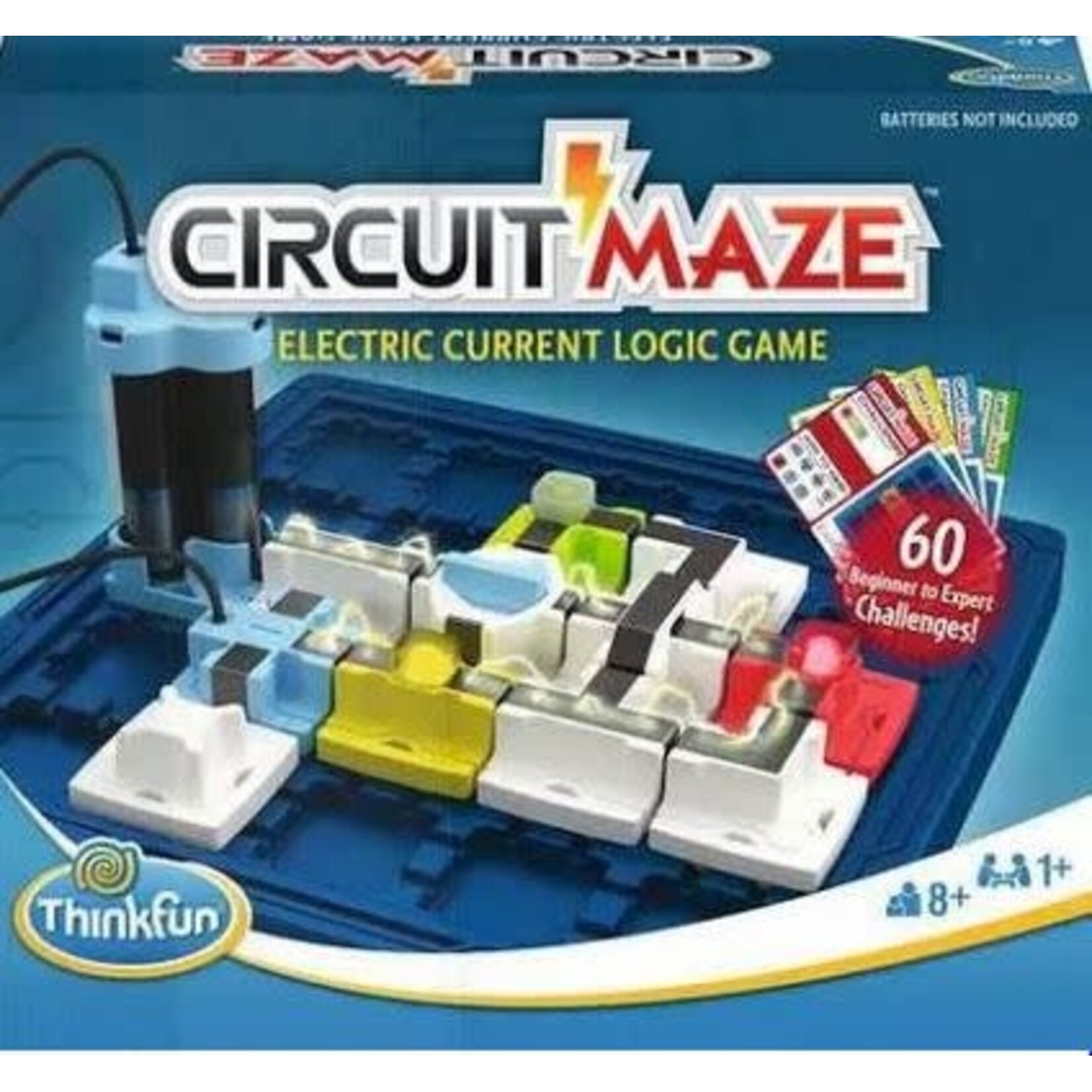 #10112 Circuit Maze: Electric Current Logic Game Dragon Cache Used Game