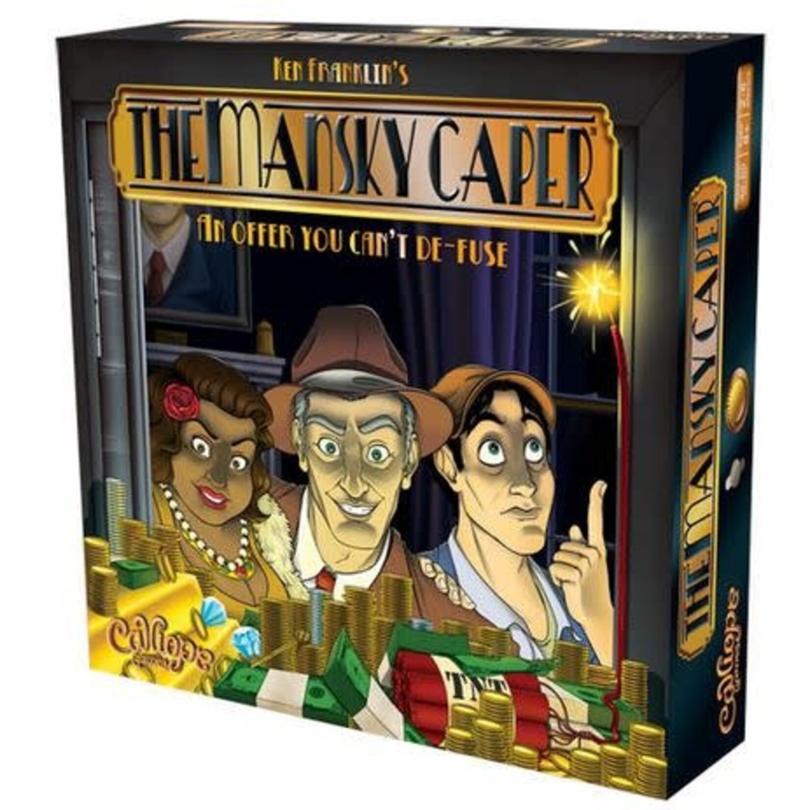 #10093 The Mansky Caper Dragon Cache Used Game