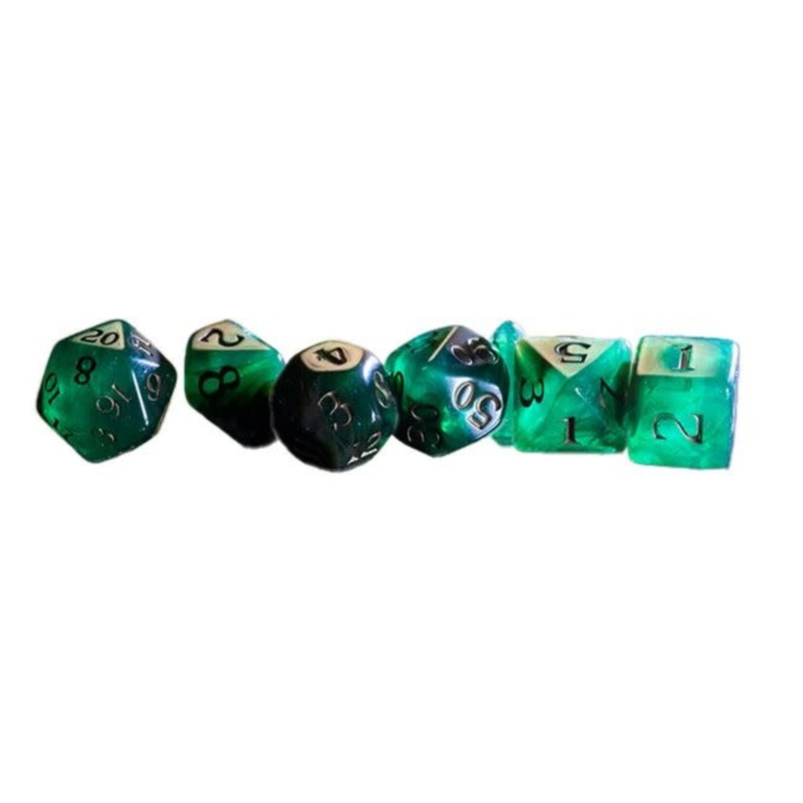 Scented Dice: Nature's Embrace 7 Die Polyhedral Dice Set