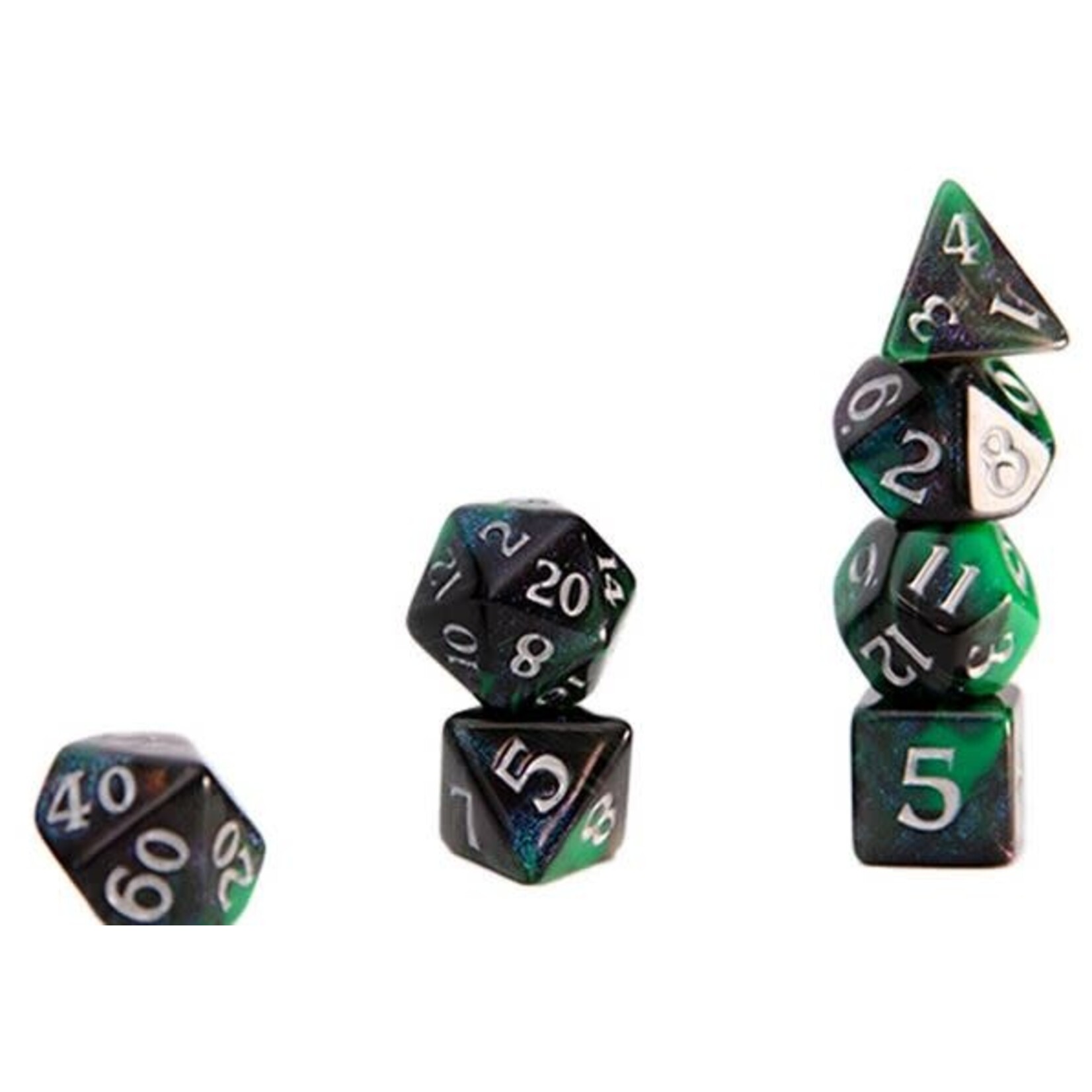 Scented Dice: Cemetary Soil 7 Die Polyhedral Dice Set