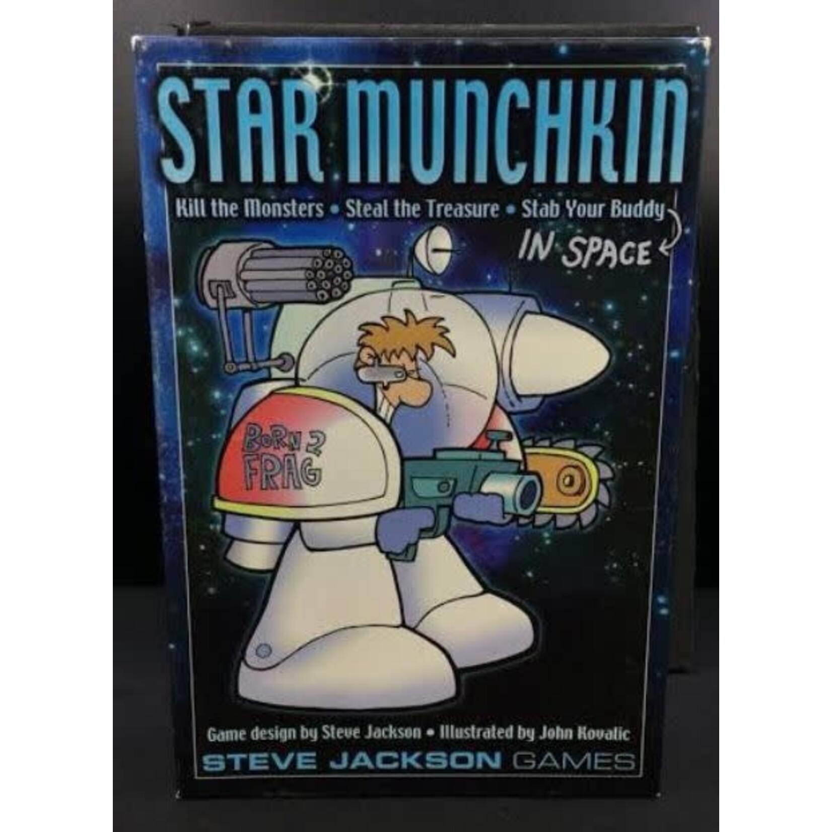 #10075 Star Munchkin w/ Expansion Dragon Cache Used Game