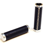 Portland Design Works PDW Bourbon Leather Grips - Black