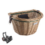 Sunlite Sunlite Wicker Basket - Honey & Green