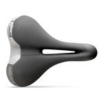 Selle Italia Selle Italia T3 Unisex Flow Saddle - 267x210mm, 480g, Black/Hi-Viz