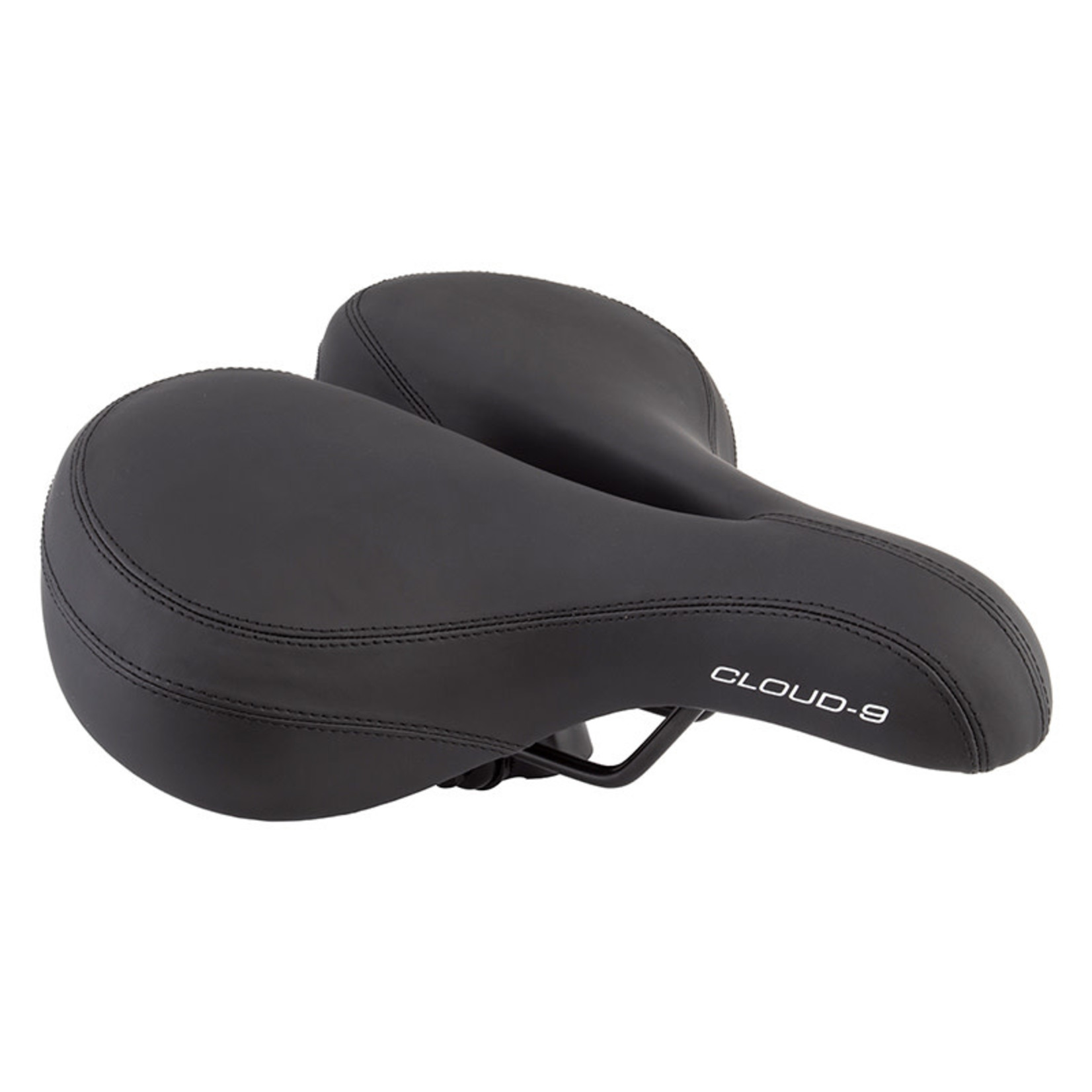 Cloud-9 C9 Saddle Cruiser - XL Memory Foam Air Flow, 11.75 x 10.75, Black
