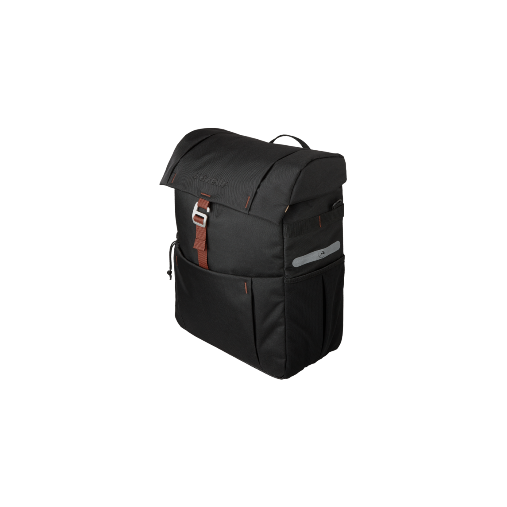 Gazelle Gazelle Single Pannier Black/Brown