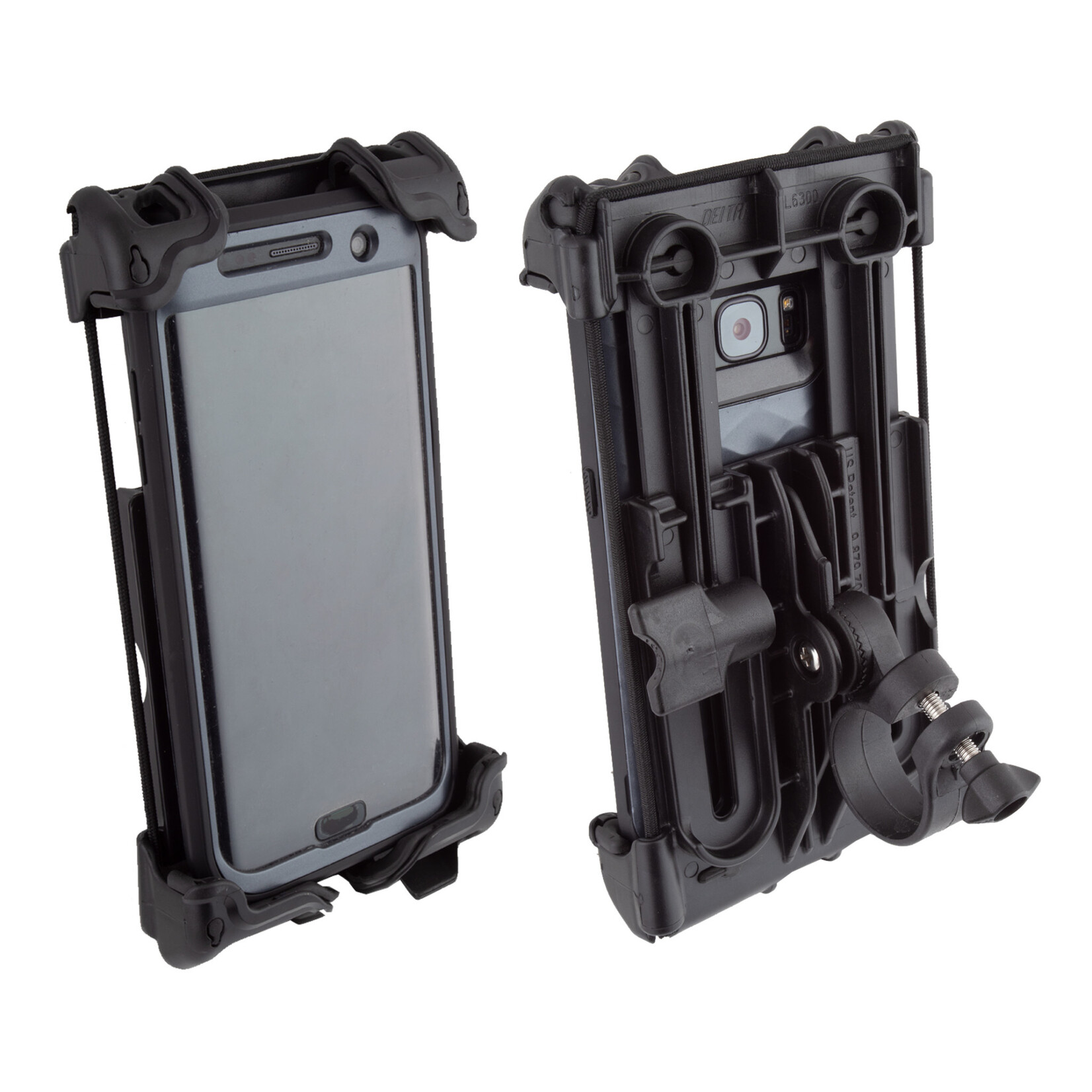 Delta Cycle Delta H-Bar Phone Holder - Hefty+ Deluxe Black