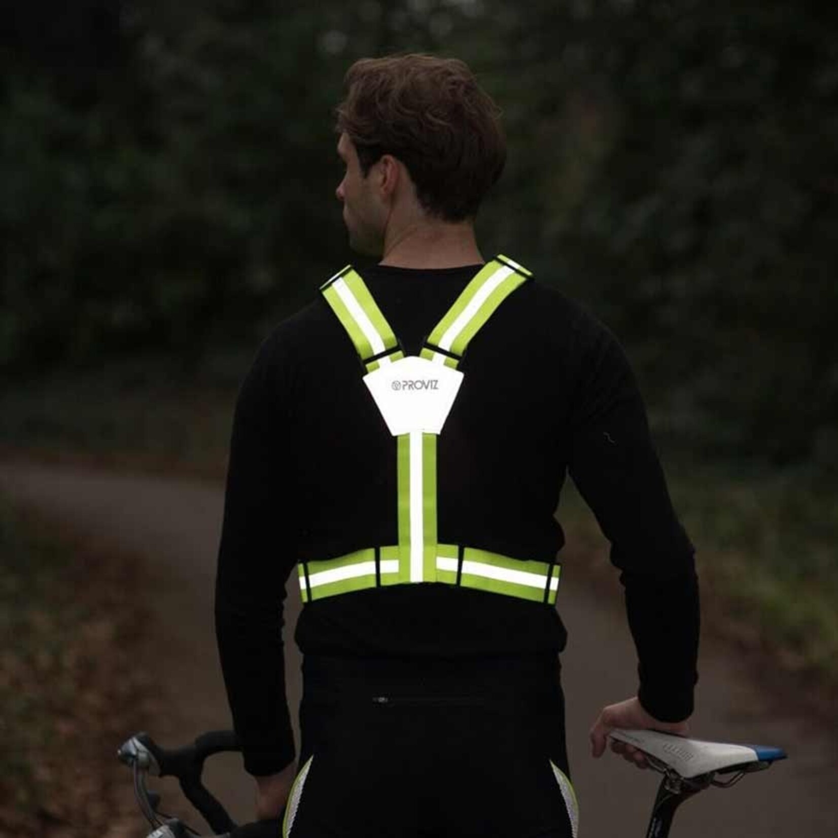 PROVIZ ProViz Flexi-Viz Cycling Belt - Yellow