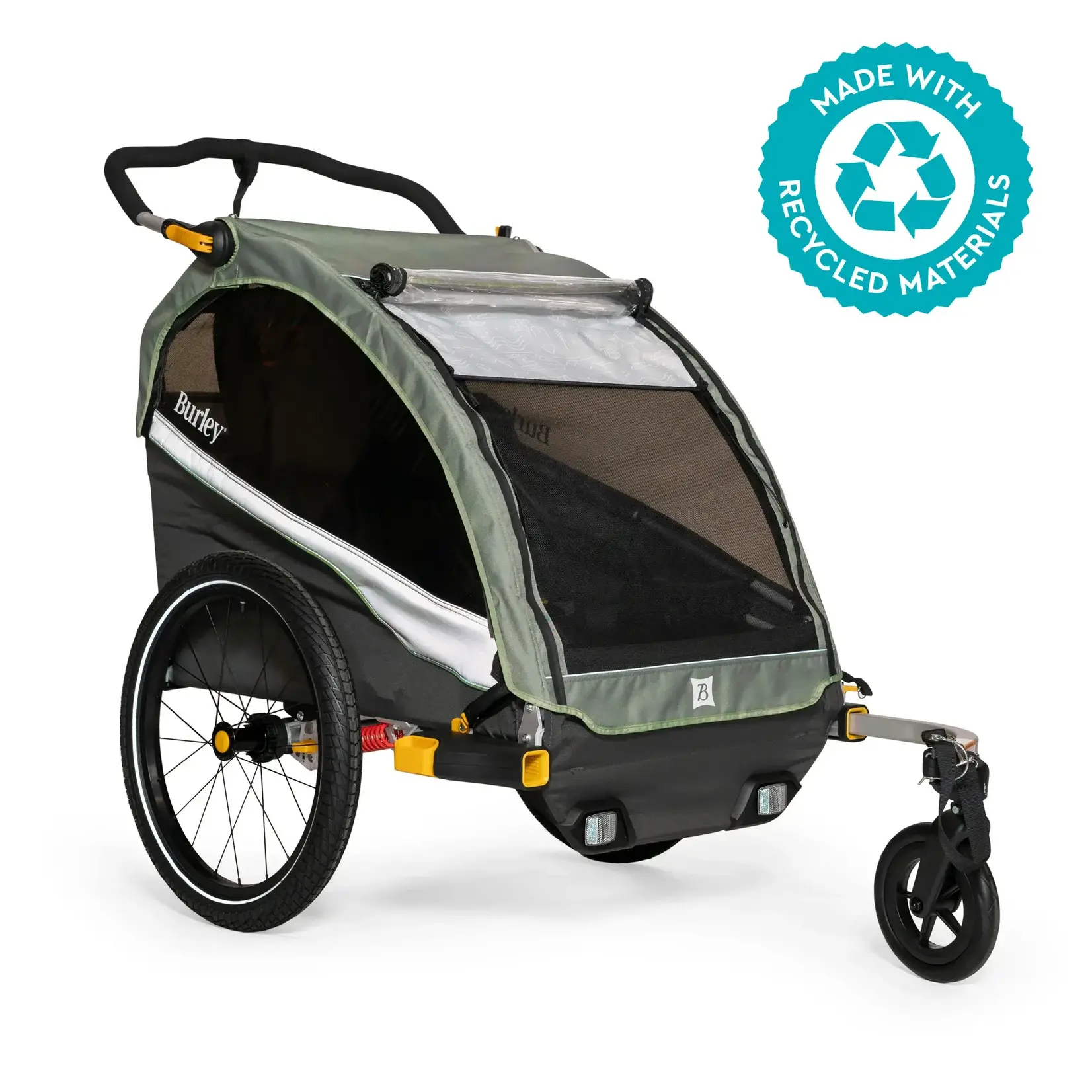 Burley Burley D'Lite X Child Trailer - Double, Aqua