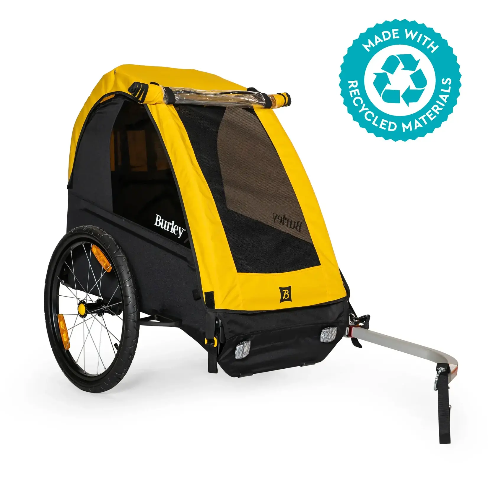 Burley Burley Bee Child Trailer - Single, Yellow