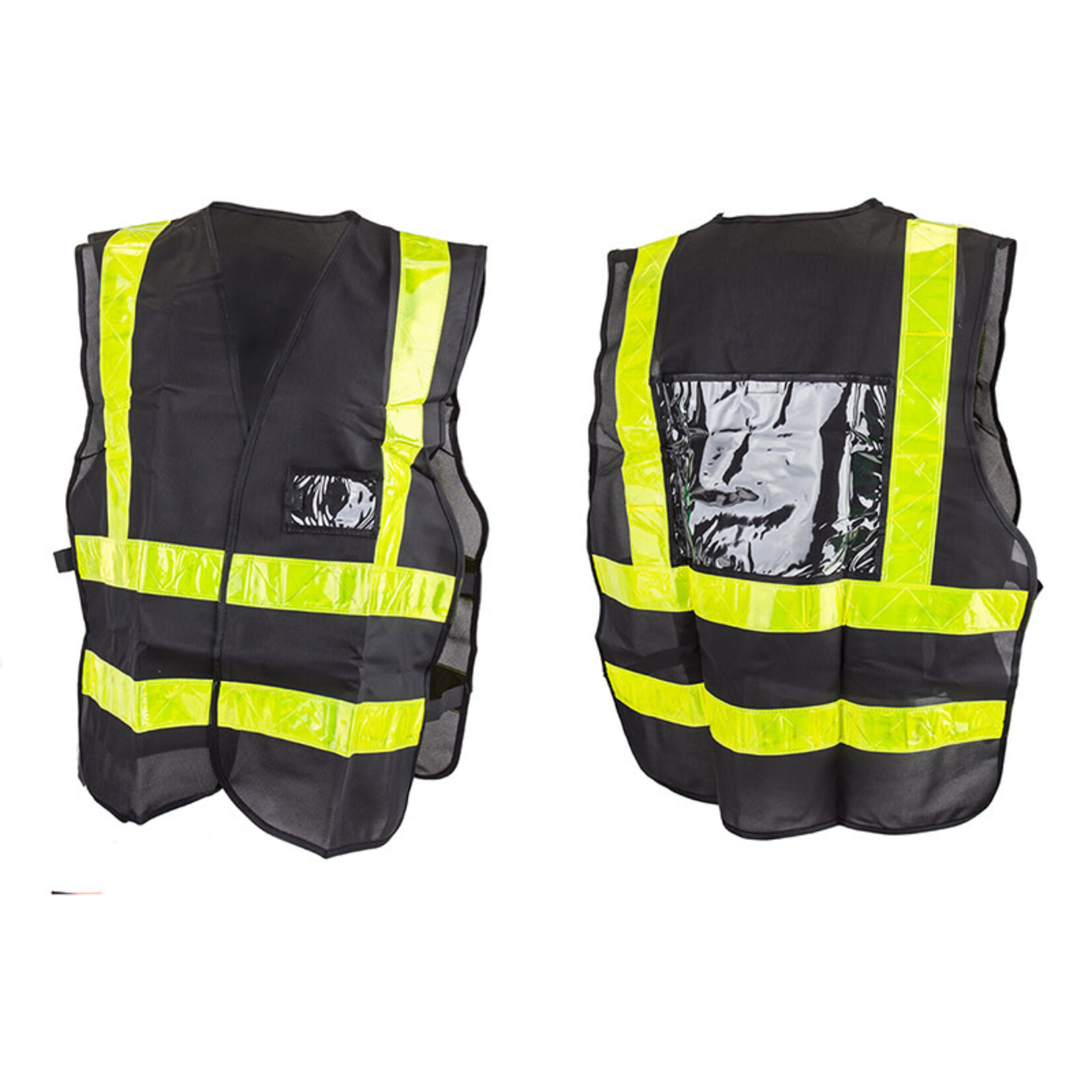 Sunlite Sunlite Reflective Delivery Vest w/ID & Logo Holder