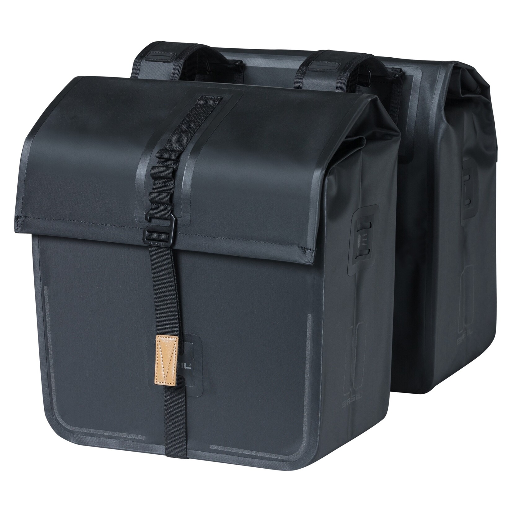 Basil Basil Urban Dry Double Pannier Bag USB - BK
