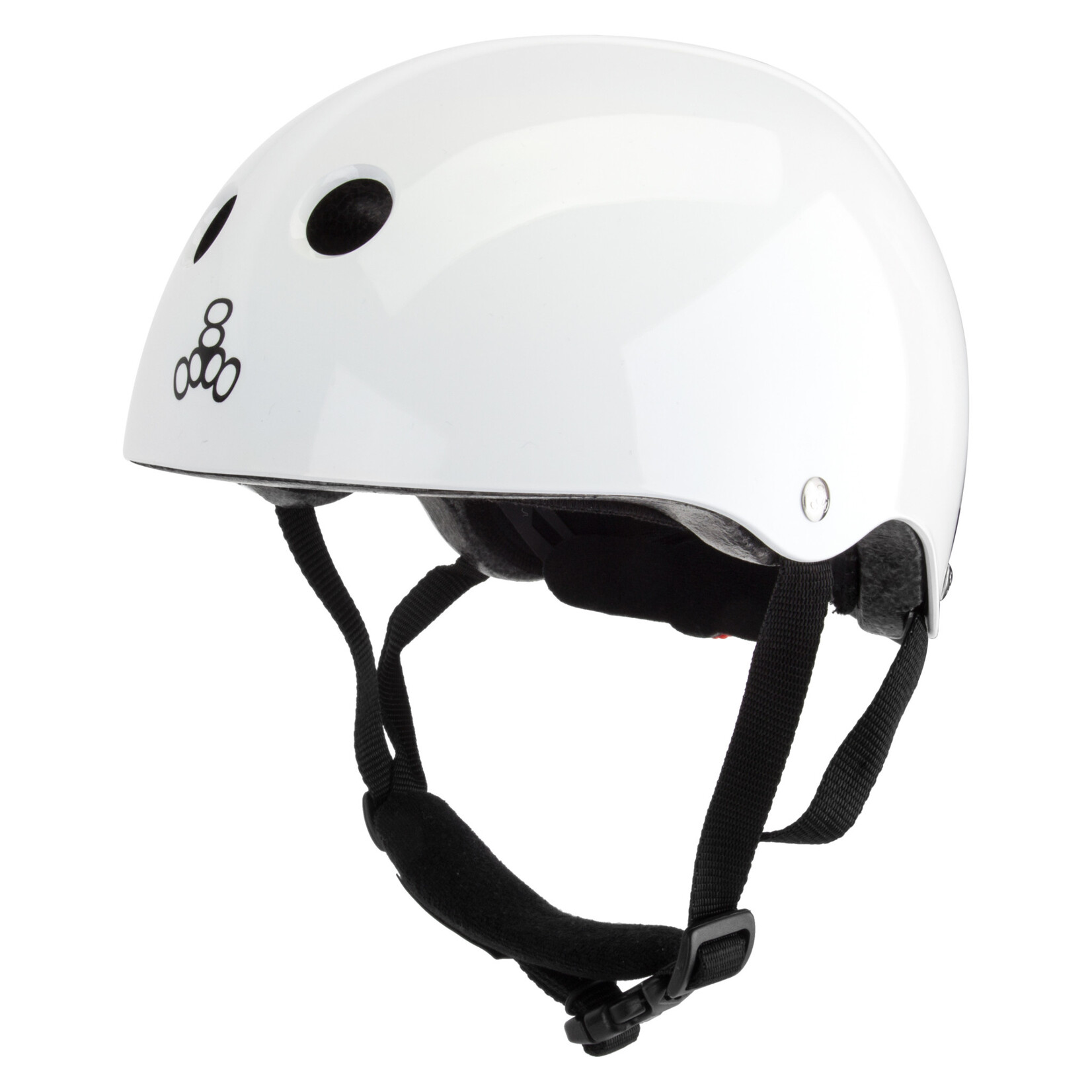 TRIPLE EIGHT Triple8 LiL 8 Kids Helmet - White XS/S