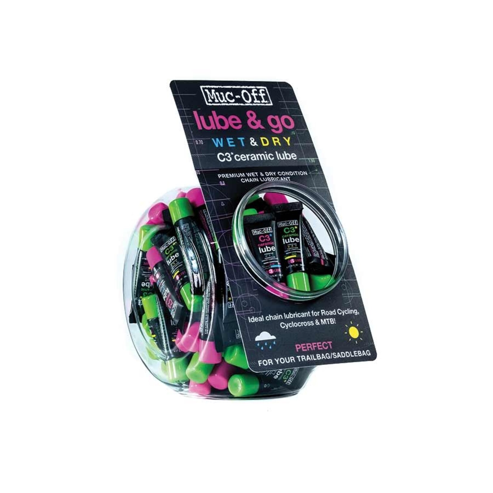 Muc-Off Muc-Off C3 Ceramic Sample Jar Lubricant - Wet - 5ml