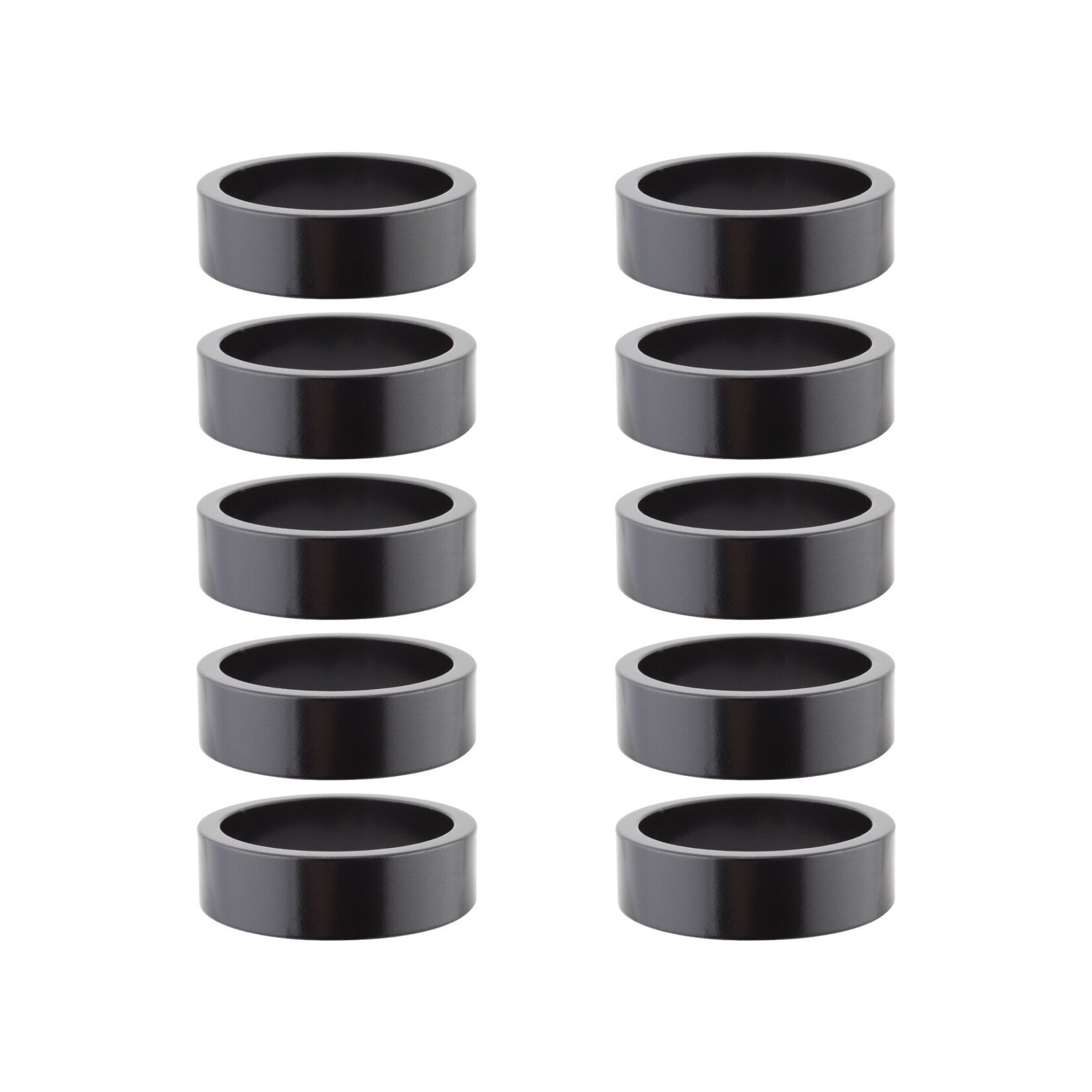 Origin8 Origin8 Alloy Headset Spacers - 10mm x 1-1/8 (bag of 10)