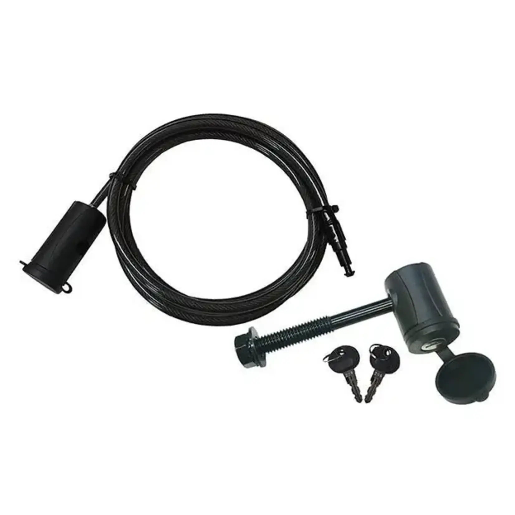 Hollywood Racks Hollywood Racks - Locking Threaded Hitch Pin with Cable, 105