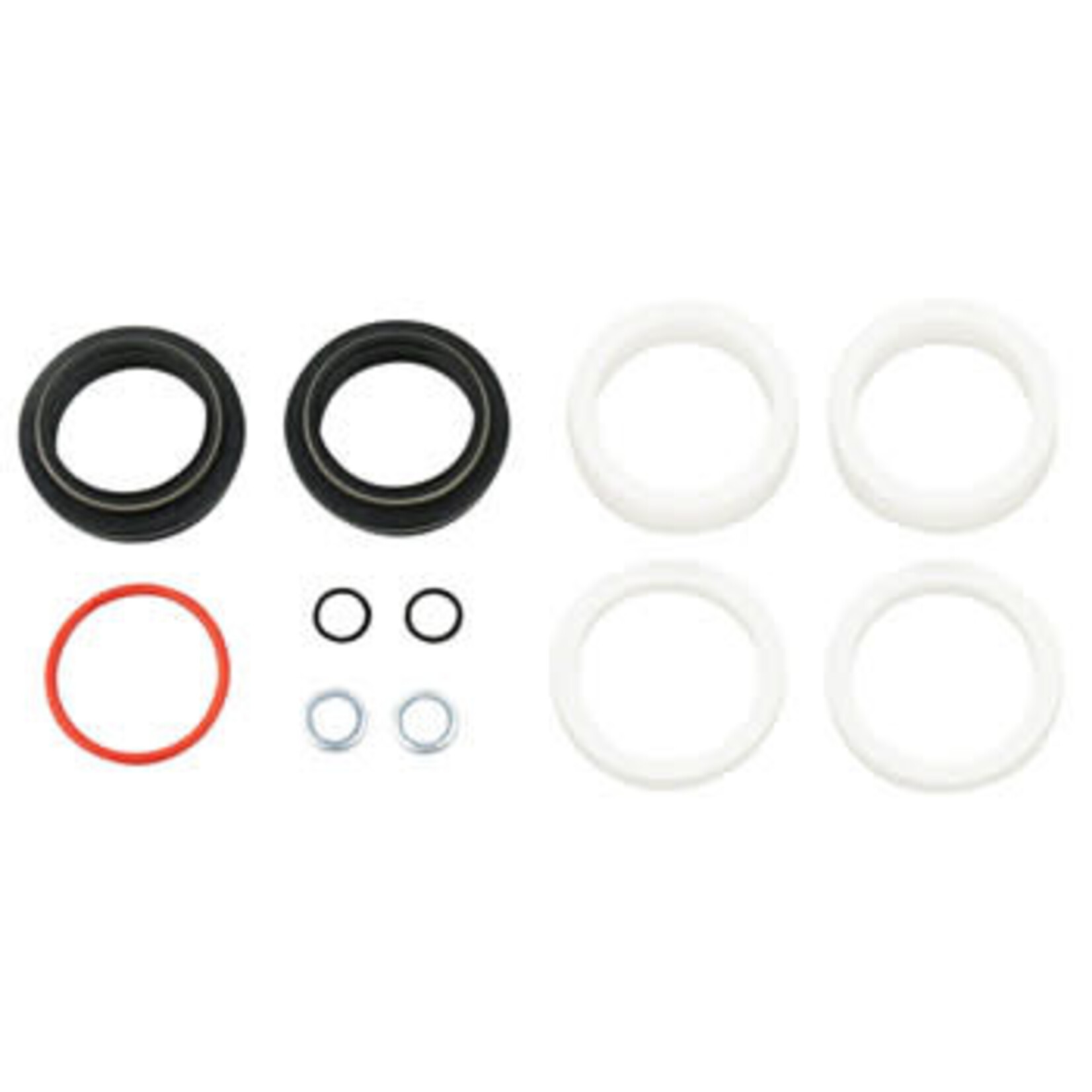RockShox RockShox Dust Wiper Kit - 30mm Flanged Low Friction (Dust Wipers, 5mm and 10mm Foam Rings) - XC30/30Gold/30Silver/Paragon/Psylo/DUKE