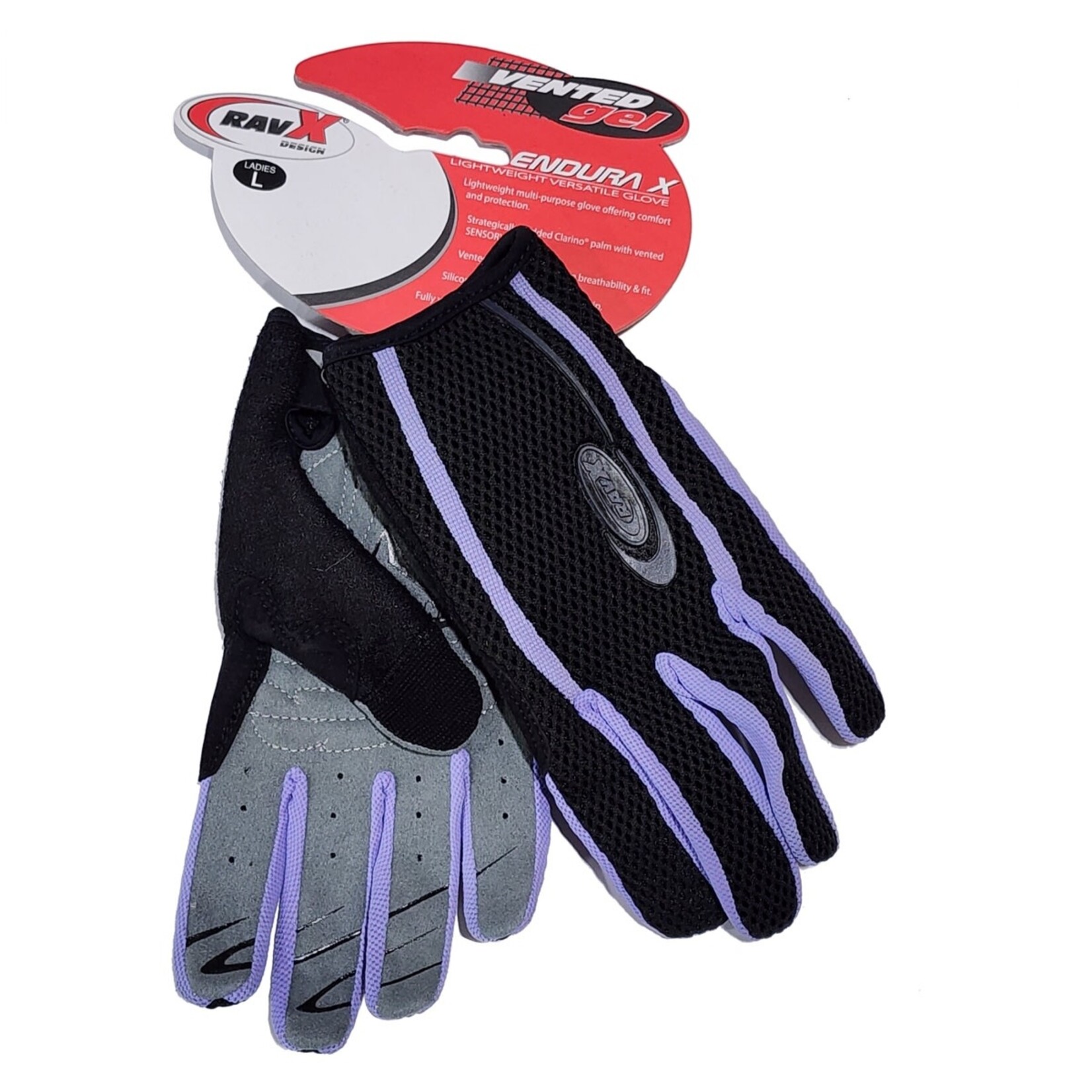 RAVX RAVX Endura X Gloves - Off Road, Medium, Lilac/Purple