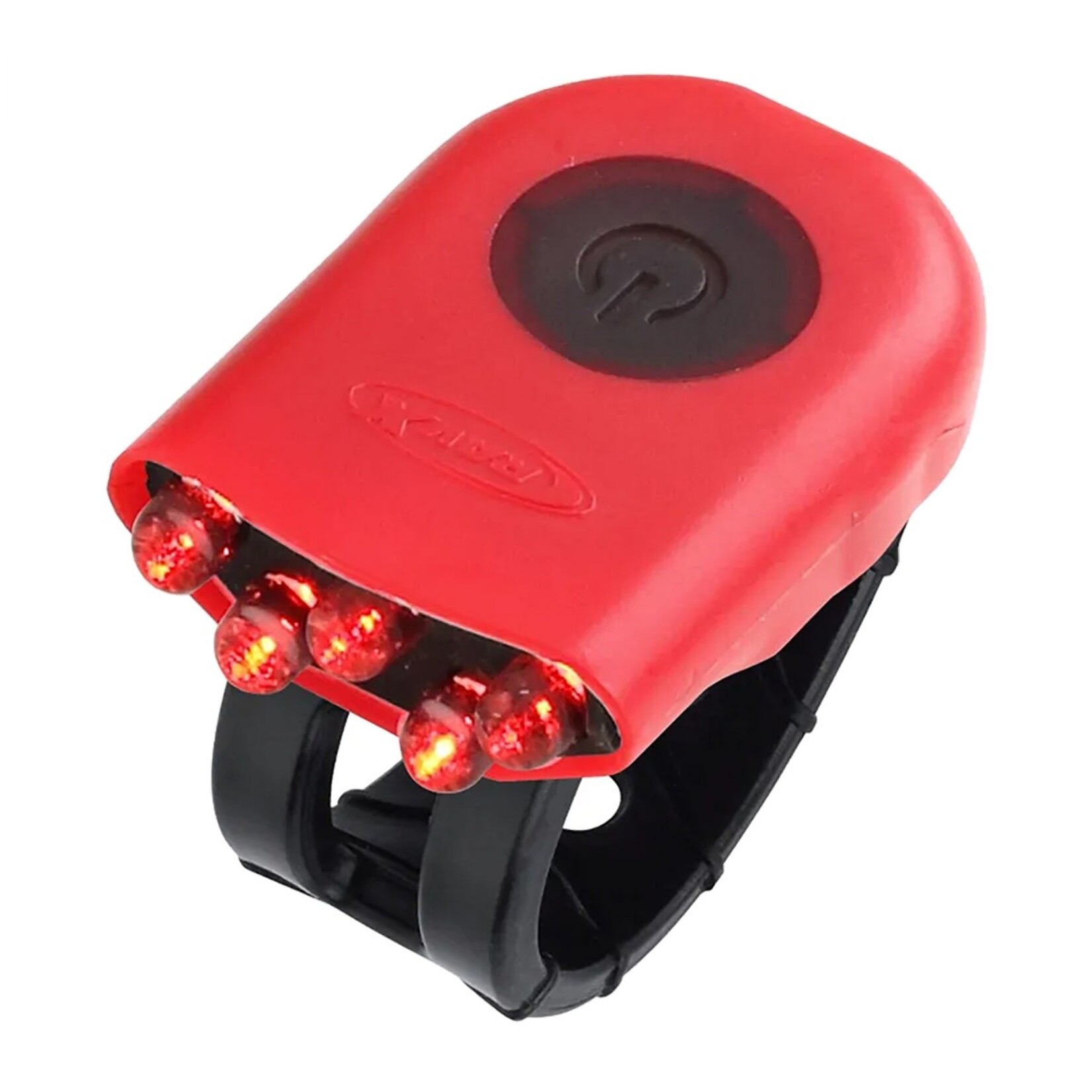 RAVX RAVX Lumi X5 USB - Rear, Red/Red, 3 Mode