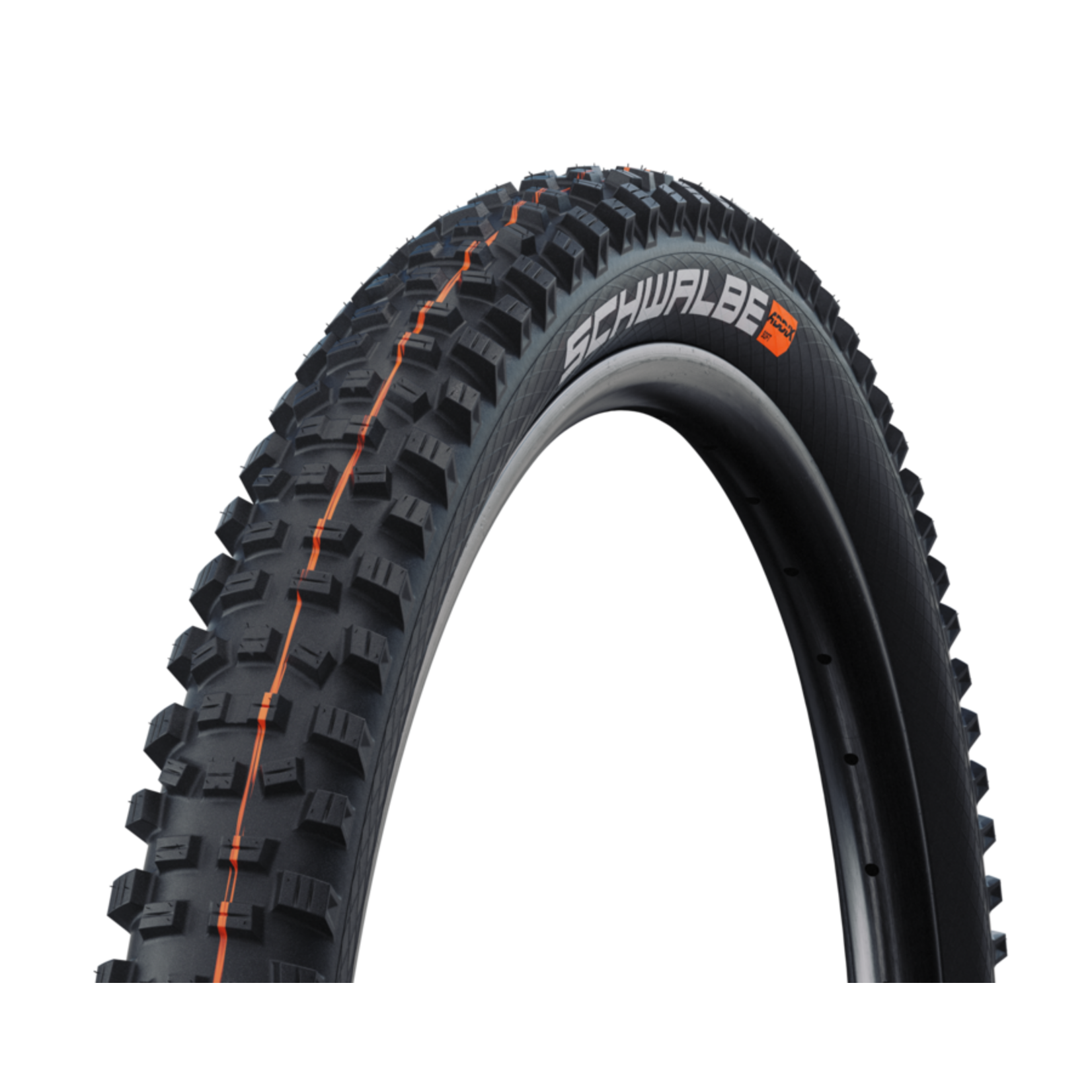 Schwalbe Schwalbe Tire - Hans Dampf Tubless-ready, SuperG, Folding, 26x2.35 [60-559], E-25