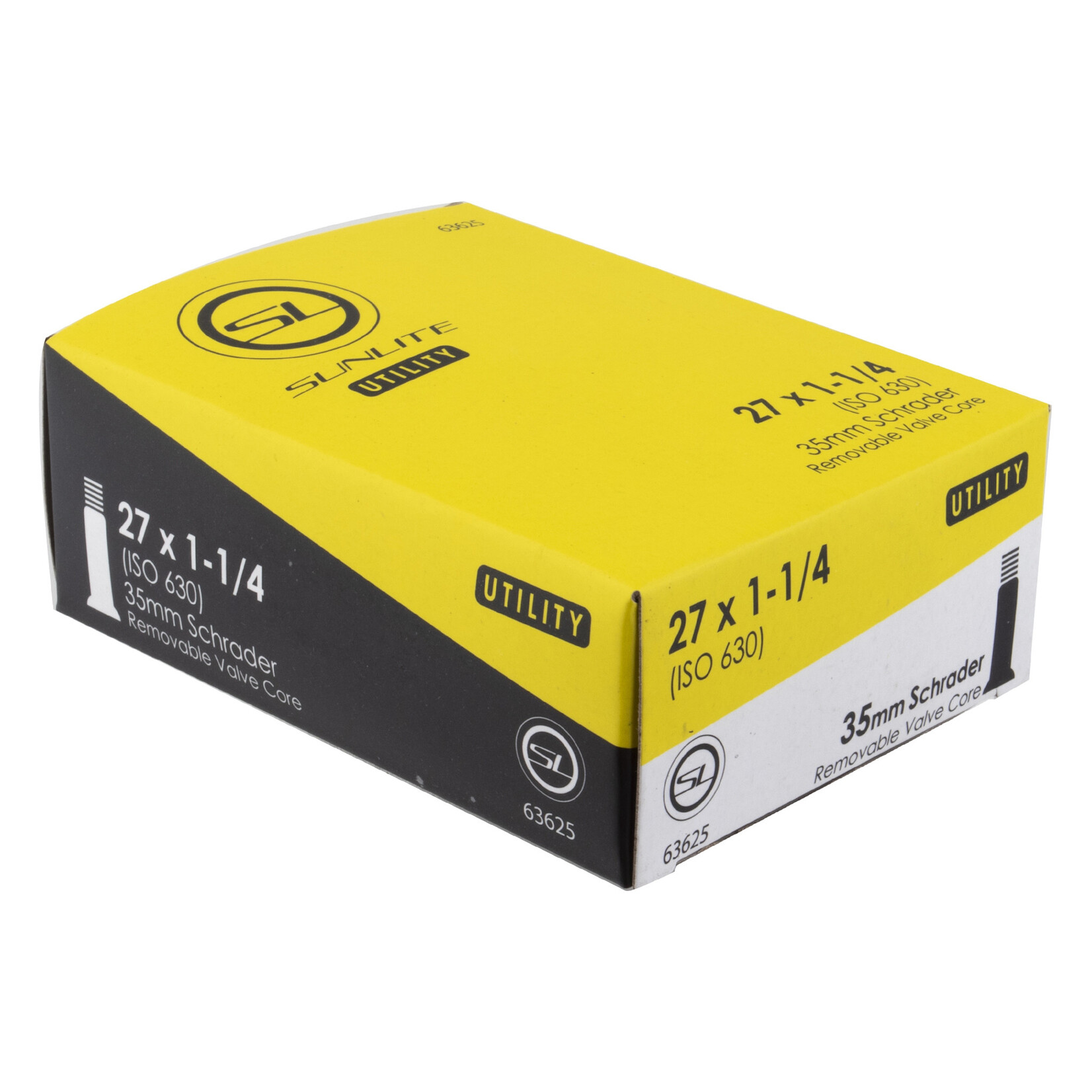 Sunlite Sunlite Utili-T Tube - 27x1-1/4 - Schrader 35mm