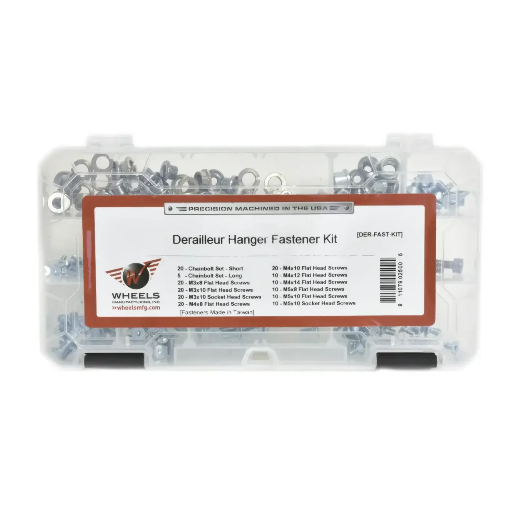 Wheels Manufacturing Wheels MFG Derailleur Fastener Assortment