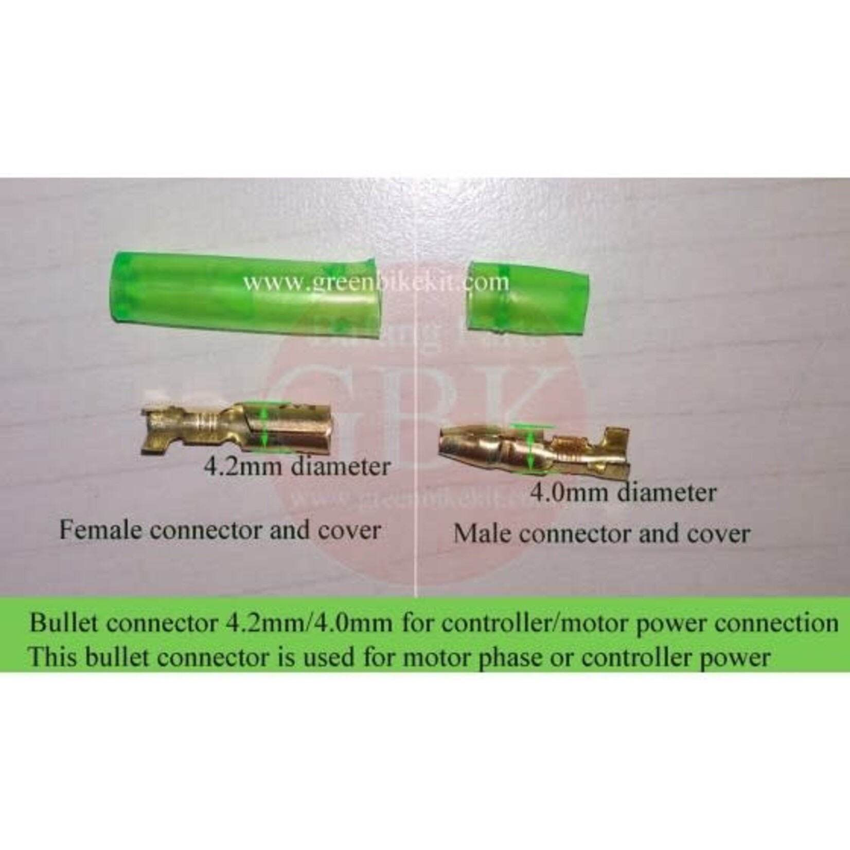 Bullet Connector - 4.0mm, M&F