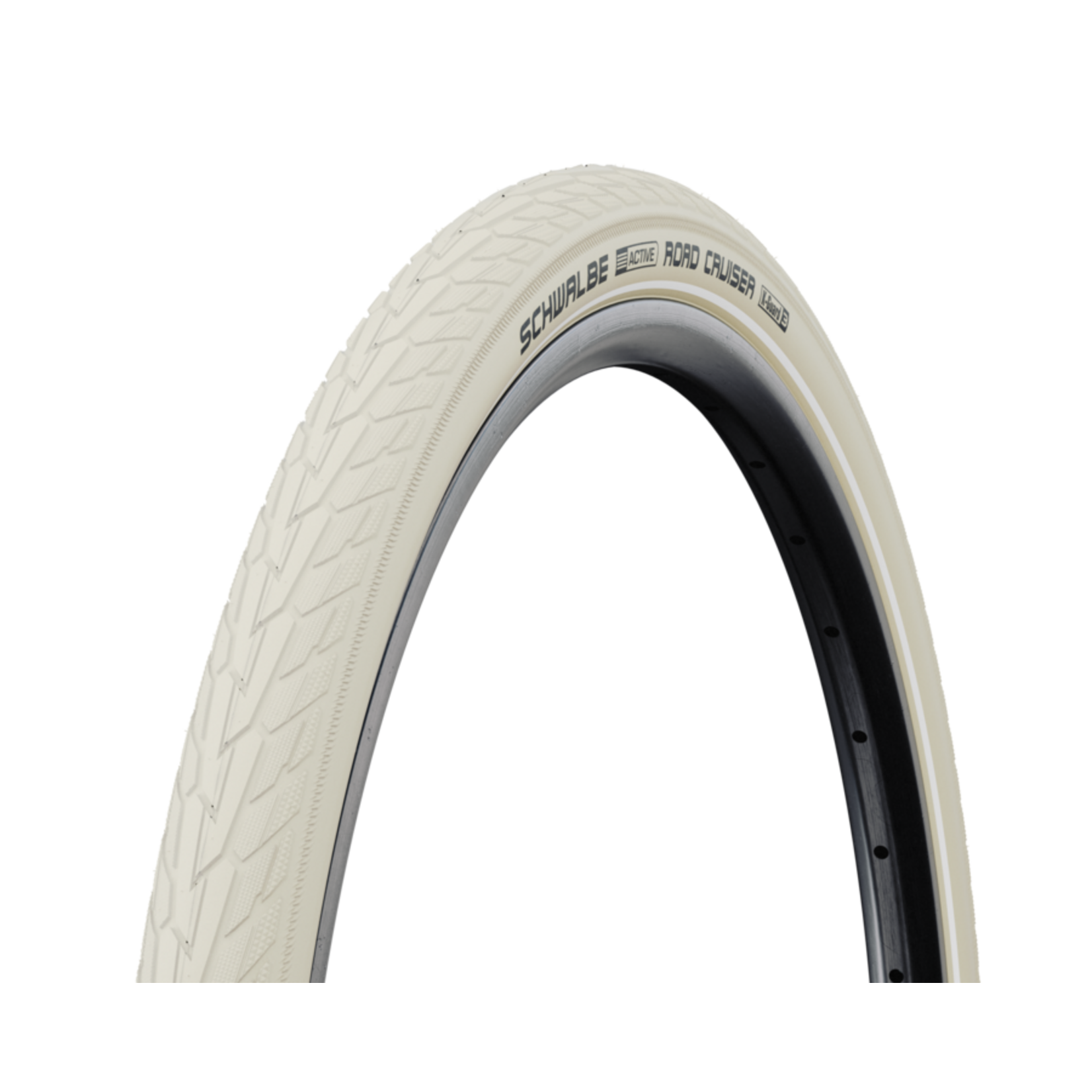 Schwalbe Schwalbe Tire - Road Cruiser, 26x1.75 [47-559], White