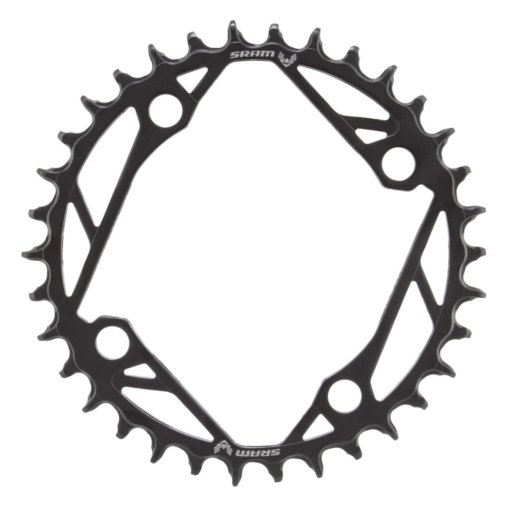 SRAM SRAM Chainring - T-Type, 34T, 12s, 104mm 4-Bolt