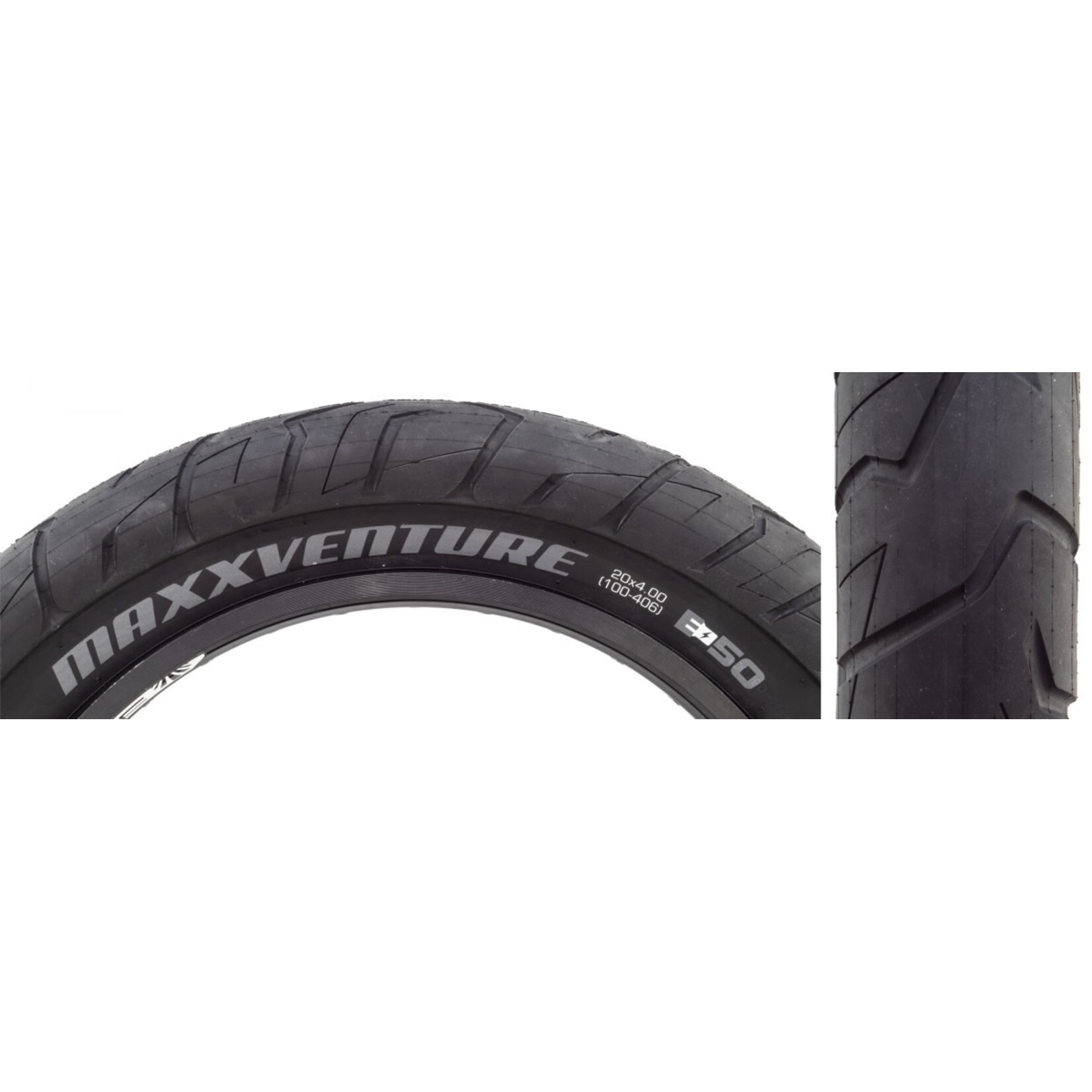 Maxxis Maxxis Maxxventure Tire - 20 x 4, E50, BK Wire/27x2