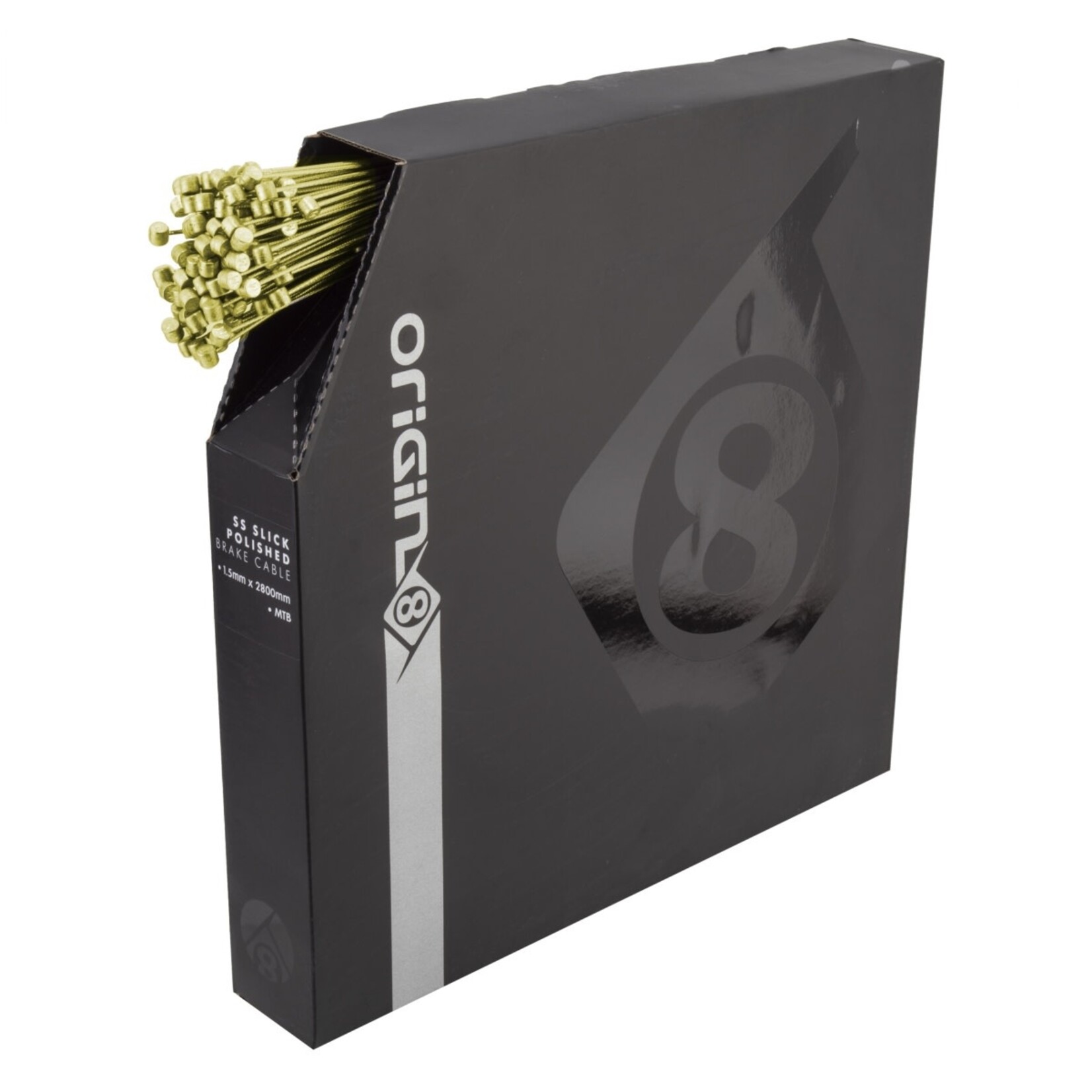 Origin8 Origin8 Cable Brake - MTB, SS Superslick, Nano 1.5x2800, Box of 50