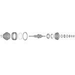 Shimano Shimano Internal Assembly - SG-C6011-8R, 184mm axle