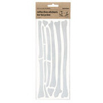 Bookman Visibility Bookman Visibility Reflective Stickers - Bone, White