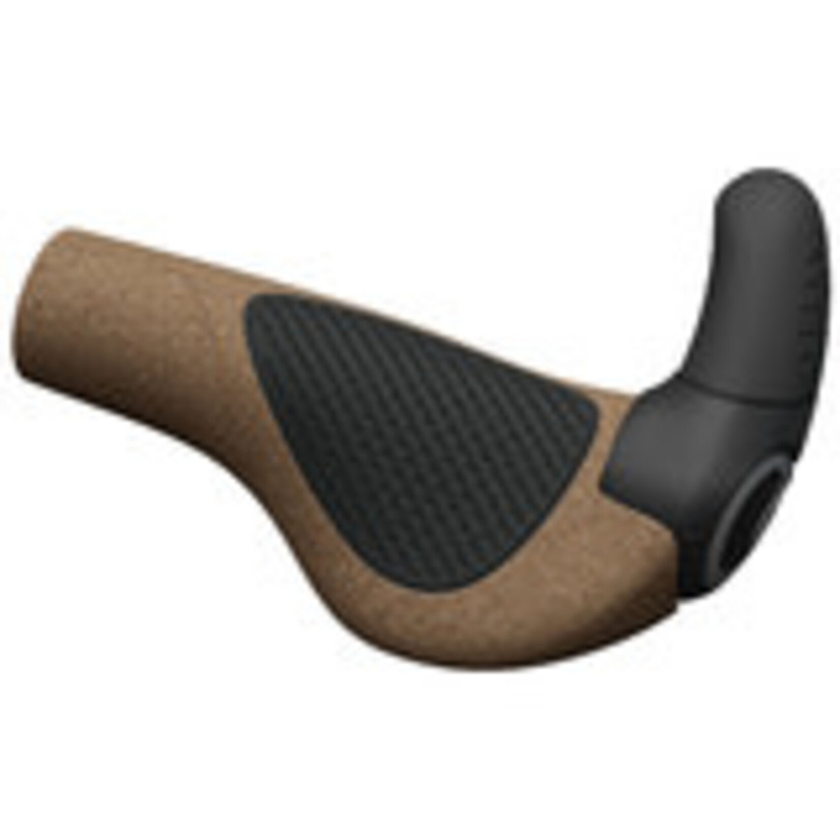 Ergon Ergon GP2 Evo BioKork Grips - Large, Brown/Black