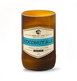 Rescued Wine Coconut Ale Soy Candle