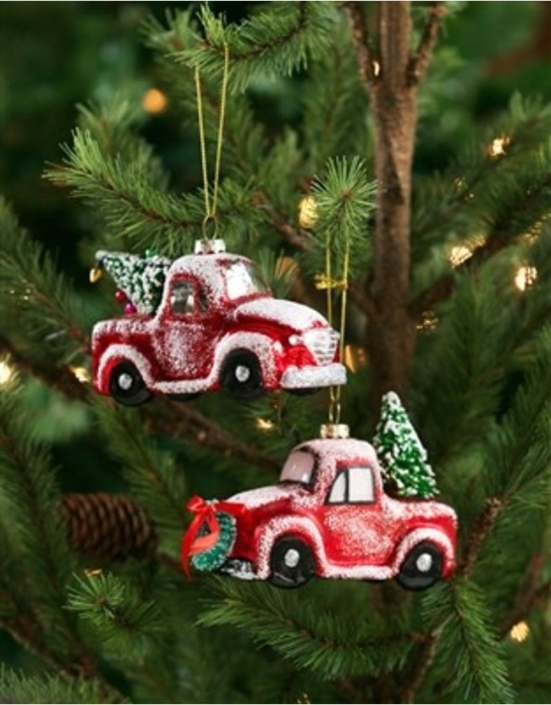 Car With Tree Ornament