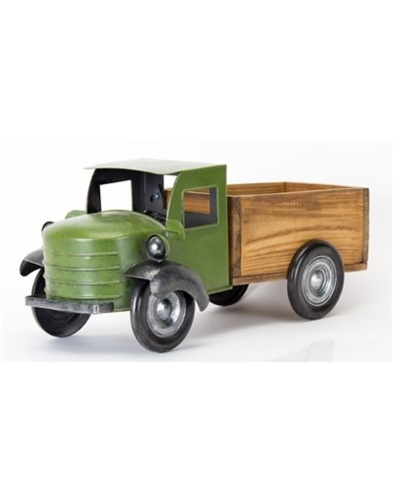 Wood/Iron Green Truck
