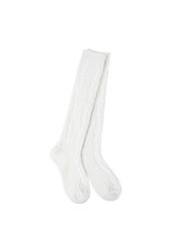 Crescent Sock Company Cable Knee-High Socks - White