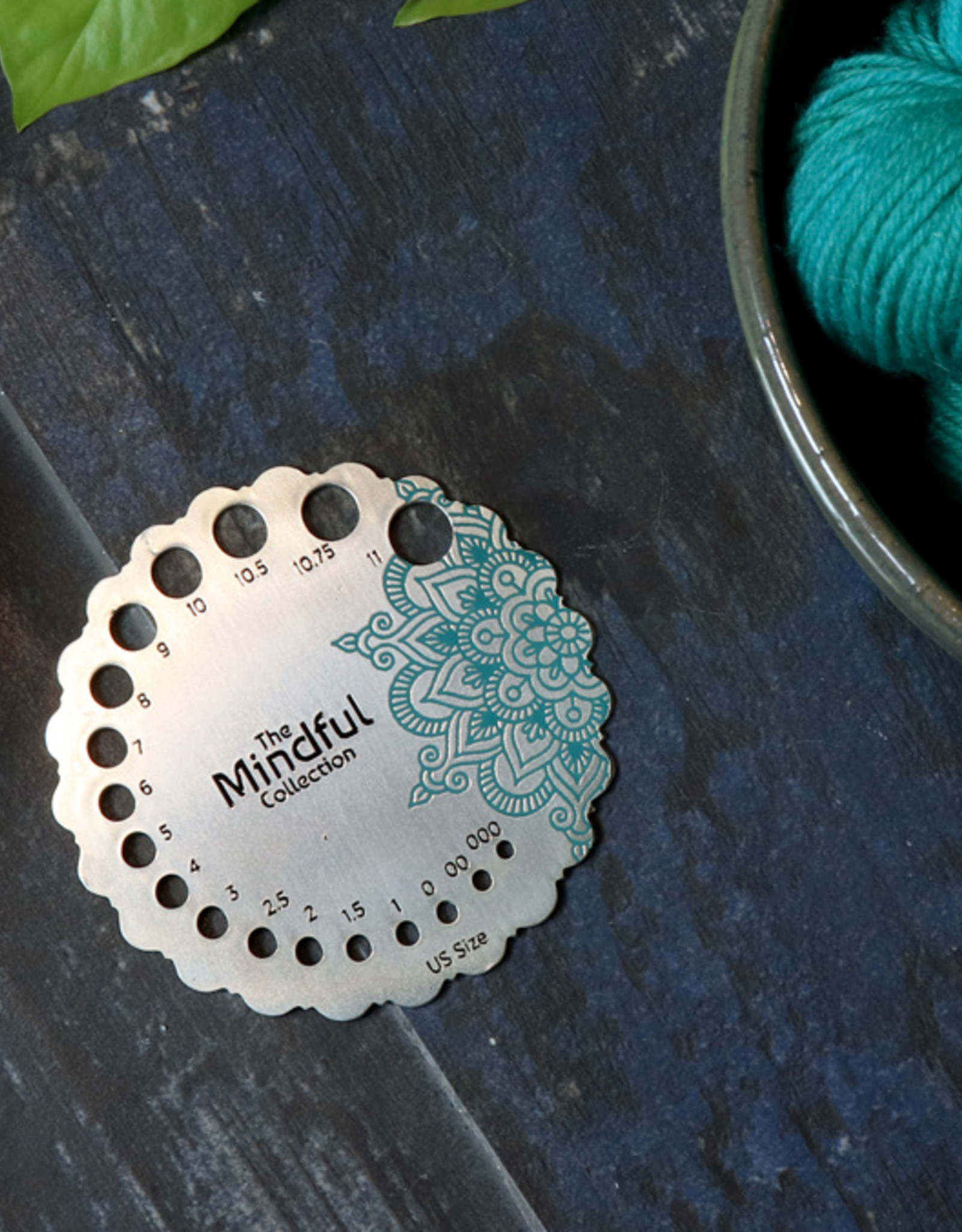 Knitters Pride KP Mindful Sterling Needle Sizer