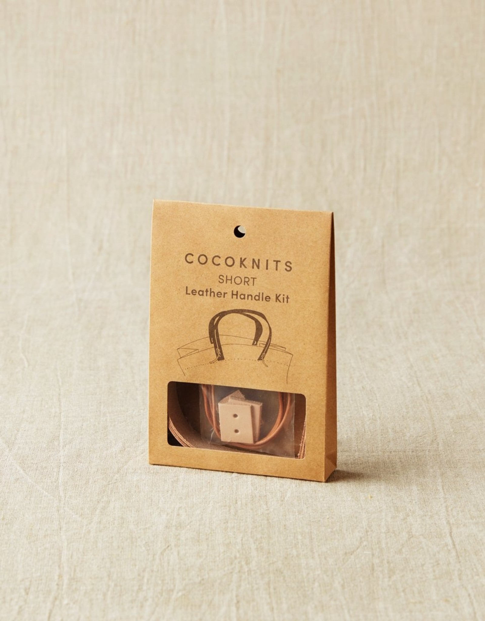 Cocoknits Cocoknits Short Leather Handle Kit