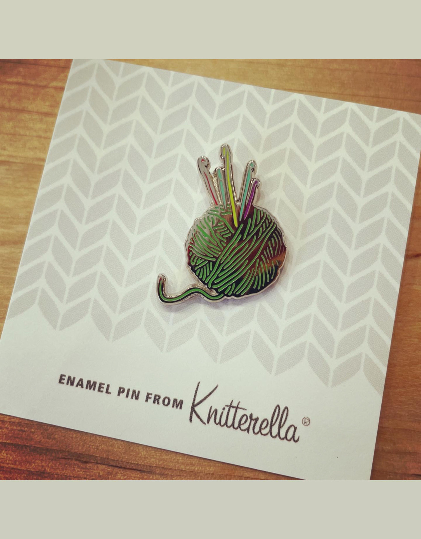 Knitterella Knitterella Enamel Pin