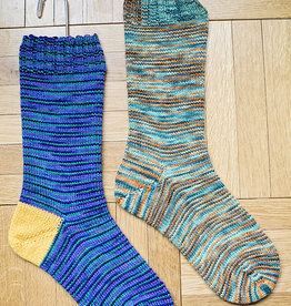 Mina's Vanilla Sock Recipe Ravelry Pattern