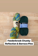 Bulky Brioche Bandana Cowl Kit* (knit)