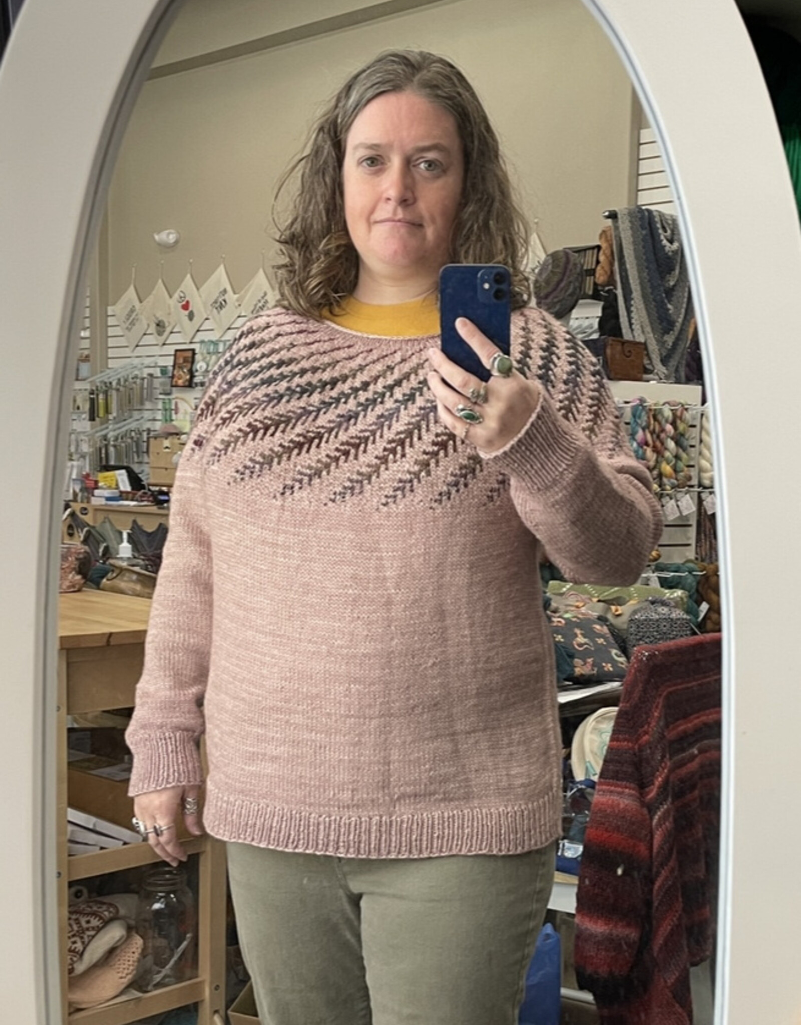 Sun Dragon RECORDINGS of Autumn 2023 MAL Virtual sessions: Top Down Stranded Colorwork Sweater