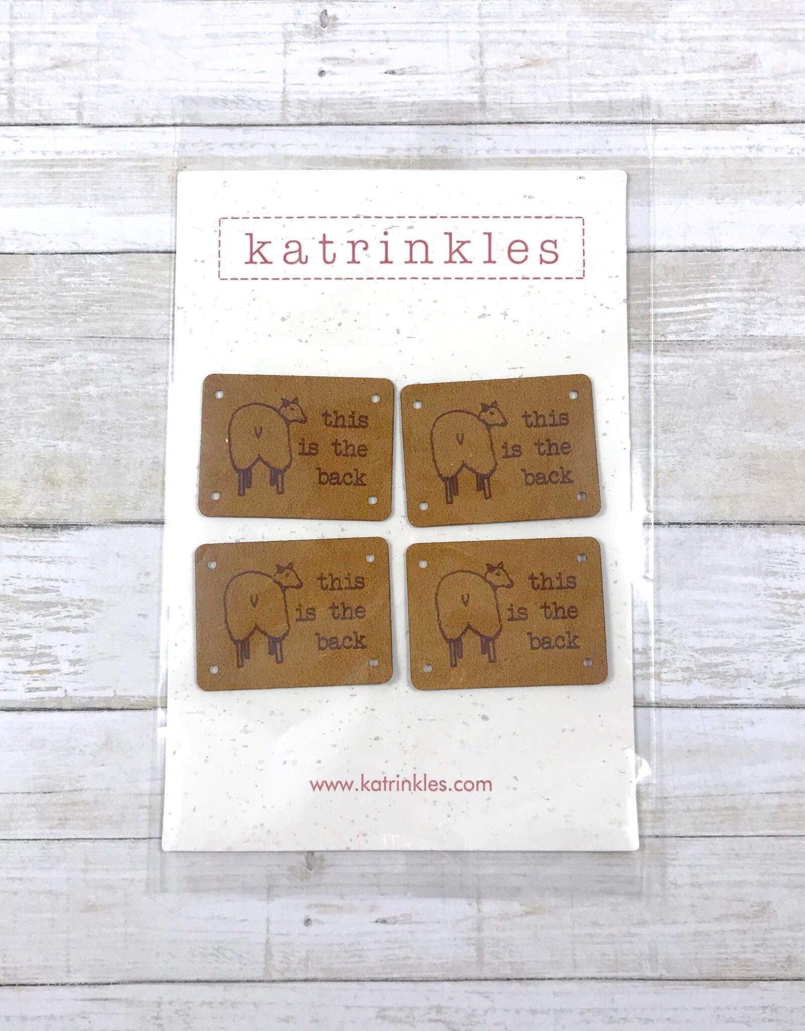 Katrinkles Katrinkles Backside Tags