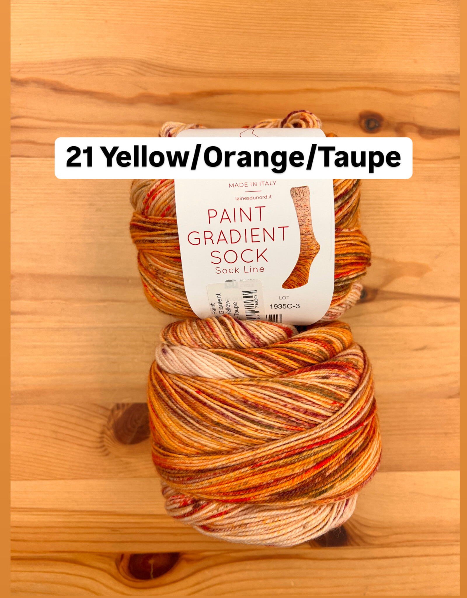 Laine du Nord Paint Gradient Sock